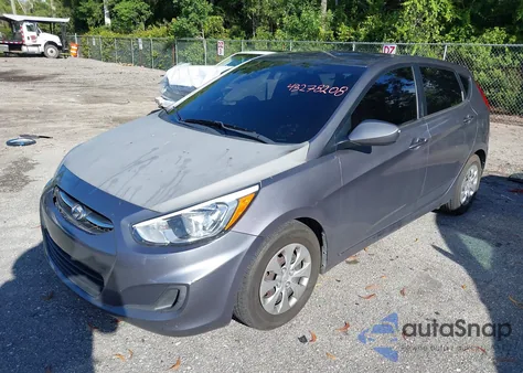 2015 Hyundai Accent Gs from USA, damaged, VIN KMHCT5AE9FU208922